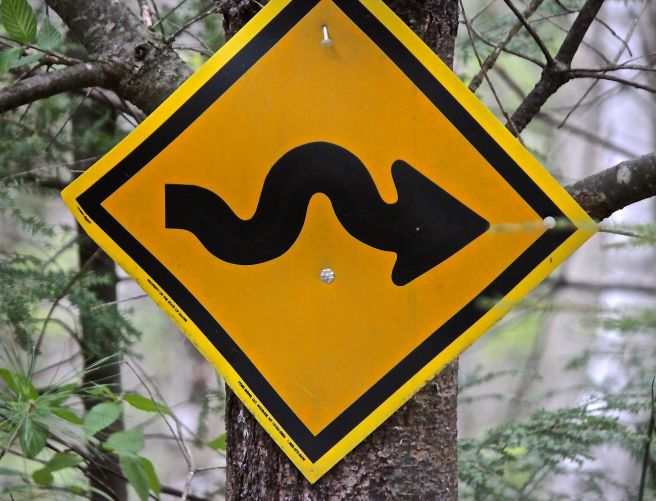 a-squiggly sign